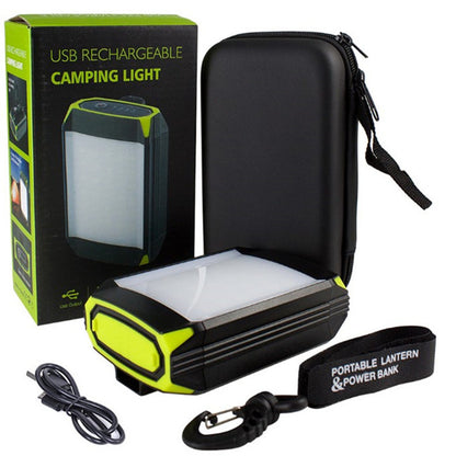 Lampe de Camping Rechargeable LED avec Batterie Externe USB