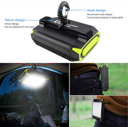 Lampe de Camping Rechargeable LED avec Batterie Externe USB