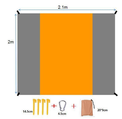 Folding Waterproof Beach & Picnic Mat