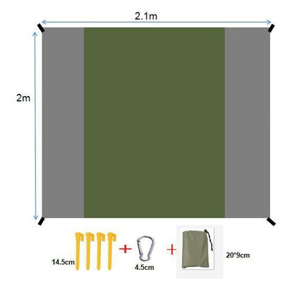 Folding Waterproof Beach & Picnic Mat