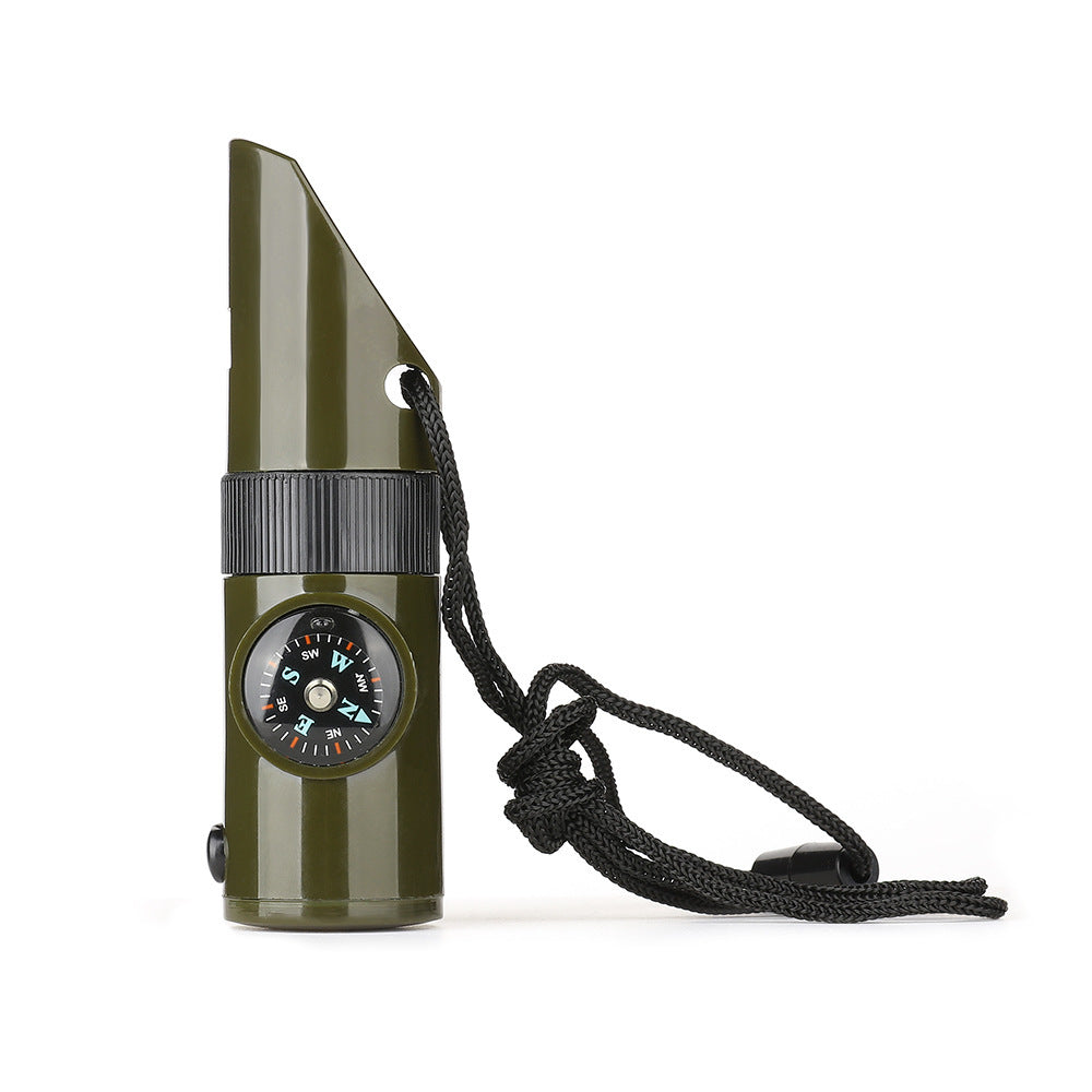 Outdoor 7-in-1 Multifunctional Survival Whistle