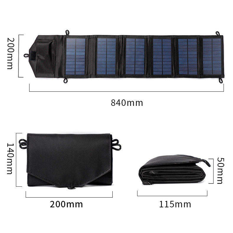 Solar Charging Board Panel Outdoor Power Bank